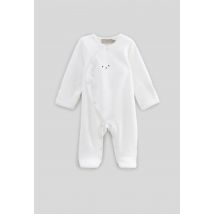 Bout'chou - Dors bien en velours en coton bio gots - Blanc - 3 mois - Bébé
