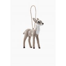 Ornement biche, h10 - Gris foncé - Unique - Monoprix