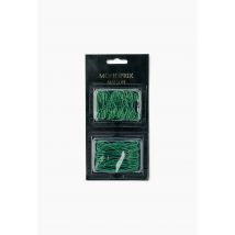 Crochet attache boule, 3.5cm & 6cm en métal - Vert foncé - Unique - Monoprix