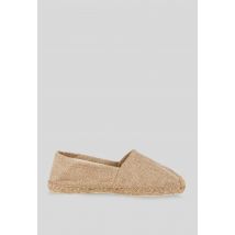 Espadrilles irisées - Beige clair - 36 - Femme - Monoprix
