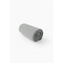Drap housse uni, gaze de coton, 100% coton bio gots - Vert - Unique - Monoprix