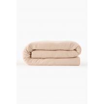 Monoprix Maison - Housse de couette 2 personnes, 240x220cm, gaze de coton bio, oekotex - Rose clair - Unique