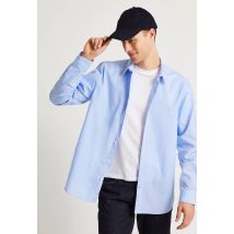 Chemise ville motif petits carreaux - Blanc - S - Homme - Monoprix Premium
