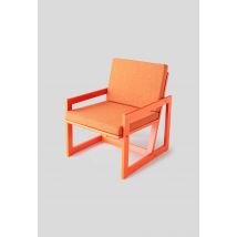 Monoprix Maison - Fauteuil - terence conran x monoprix, édition prisunic - Orange foncé - Unique