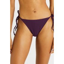 Slip nouette maillot de bain, oeko-tex - Violet foncé - 44 - Femme - Monoprix Femme