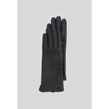 Gants longs, cuir responsable - Noir - 7,5 - Femme - Monoprix Premium