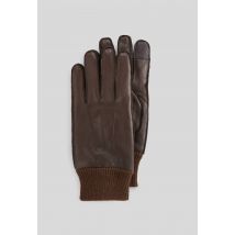 Gants en cuir - Brun - 9 - Homme - Monoprix Premium
