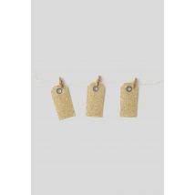 Monoprix Maison - Lot d étiquettes cadeaux - Beige Ecru - Unique