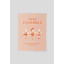Monoprix Maison - Affiche, grand modèle - tiny cottons x monoprix - Rose clair - Unique