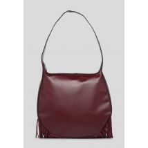 Besace à franges - Brun foncé - Unique - Femme - Monoprix Femme