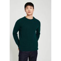 Pull contenant de la laine - Vert foncé - XXL - Homme - Monoprix Homme