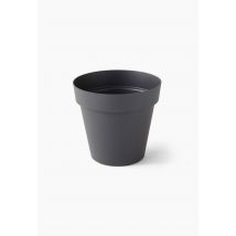 Marque Nationale - Pot capri, 20cm, en plastique polypropylène - Gris foncé - Unique
