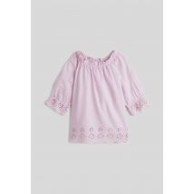 Blouse en coton - Violet clair - 14 ans - Enfant Fille - Monoprix Kids
