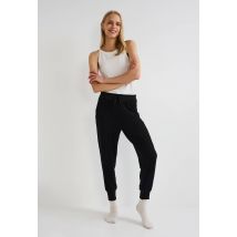 Pantalon jogging doux et léger - Noir - XL - Femme - Monoprix