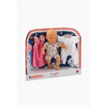 Marque Nationale - Mini calin bonne nuit jardin en fleurs - Multicolore - Unique - Enfant