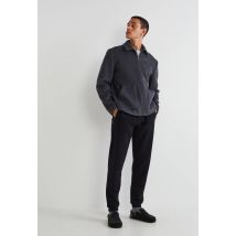 Jogging en coton - Noir - S - Homme - Monoprix
