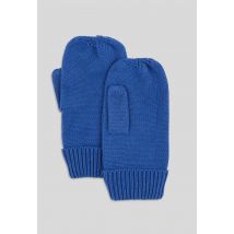 Gants unis en coton - Bleu - 2 - Enfant - Monoprix Kids