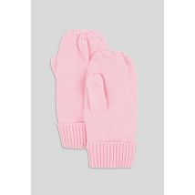 Gants unis en coton - Rose - 3 - Enfant - Monoprix Kids
