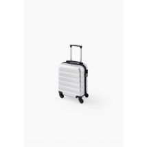 Valise cabine rigide, 40cm - Gris argent - Unique - Monoprix Travel