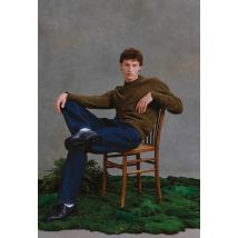 Jean straight en coton - Bleu - 46 - Homme - Monoprix
