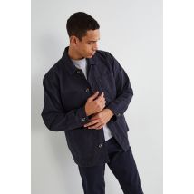 Veste en coton bio gots - Bleu foncé - S - Homme - Monoprix