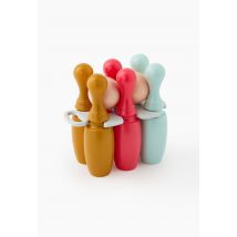 Jeu 6 quilles bowling 23 cm - Multicolore - Unique - Enfant - Monoprix