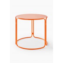 Table en métal tubulaire finition époxy - gae aulenti x monoprix - Orange - Unique - Monoprix Createurs