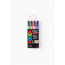 Uni - Posca pastel x4 - Multicolore - Unique
