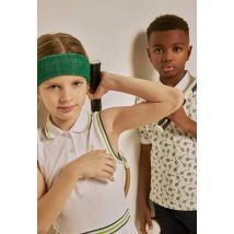 Robe de tennis, coton bio et certifiée oeko-tex - Beige Ecru - 14 ans - Enfant Fille - Monoprix