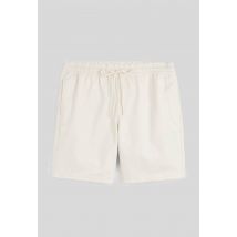 Bermuda élastiqué en coton bio - Beige clair - 48 - Homme - Monoprix Homme