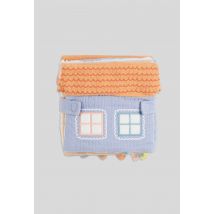 Bout'chou - Livre d'éveil bébé certifié oeko-tex - Bleu - Unique - Bébé