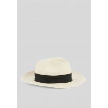 Chapeau en paille - Beige clair - 59 - Homme - Monoprix Premium