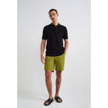 Bermuda poche charpentier en coton - Vert - 48 - Homme - Monoprix