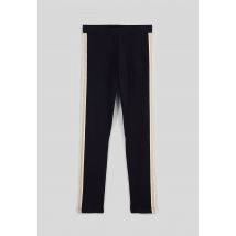 Legging chaud à bande pailletée - Bleu foncé - 6 ans - Enfant - Monoprix