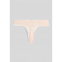 String celia en tulle - Rose clair - L - Femme - Monoprix