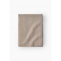 Drap plat, 180x290cm,100% lin, exclusivité web - Gris - Unique - Monoprix