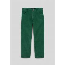 Pantalon slim en velours, certifié oeko-tex - Vert - 4 ans - Enfant - Monoprix