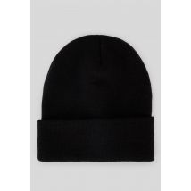 Bonnet à revers - Noir - Unique - Homme - Monoprix