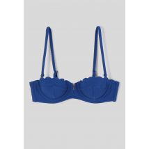 Haut de maillot de bain - Bleu - 44 - Femme - Monoprix