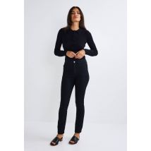 Jean slim - Noir - 46 - Femme - Monoprix