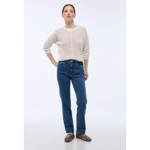 Jean droit - Bleu foncé - 46 - Femme - Monoprix
