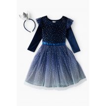 Déguisement princesse bleue - Multicolore - 3-5ANS - Enfant - Monoprix