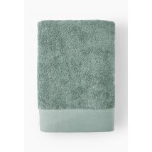 Monoprix Maison - Drap de bain uni, en coton bio gots - Vert clair - 70x140 cm