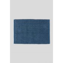 Monoprix Maison - Tapis de bain boule, 50x70cm, coton gots, oekotex - Bleu - 50x70 cm
