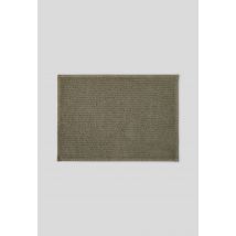 Monoprix Maison - Tapis de bain, 50x70cm, coton - Vert foncé - 50x70 cm