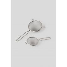 Table Wear - 2 passoires tamis, 10 et 14cm - Gris argent - Unique