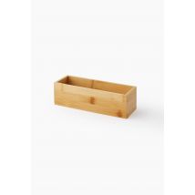 Monoprix Maison - Organisateur long en bambou - Jaune - Unique