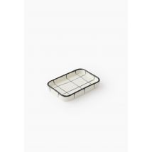 Monoprix Maison - Porte savon rectangulaire en céramique - Beige Ecru - Unique