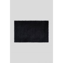 Monoprix Maison - Tapis de salle de bain, 50x80cm, en coton bio - Noir - Unique