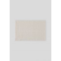Monoprix Maison - Tapis de salle de bain, 50x75cm, en coton - Brun clair - Unique
